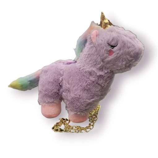 Tracollina Peluche Lilac Unicorn Perletti