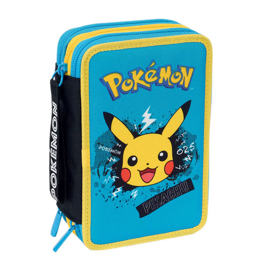 Astuccio Scuola Completo Seven 3 Zip Pokemon 025