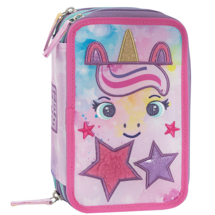 ASTUCCIO 3 ZIP CON CORREDO UNICORN MOFUMOFU