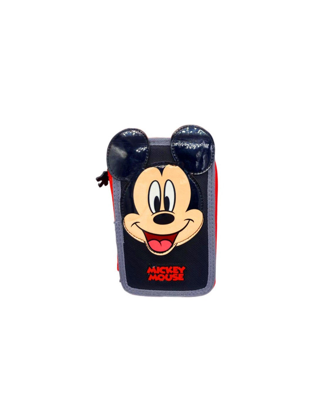 Astuccio Completo 3 Zip Topolino Mickey Mouse Disney