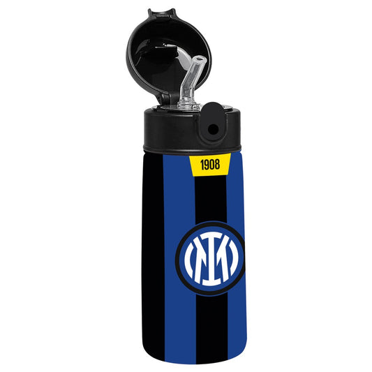 Inter | BORRACCIA SEVEN INTER TERMICA KID IN ACCIAIO CON CANNUCCIA BOTTLE KID 460 ML