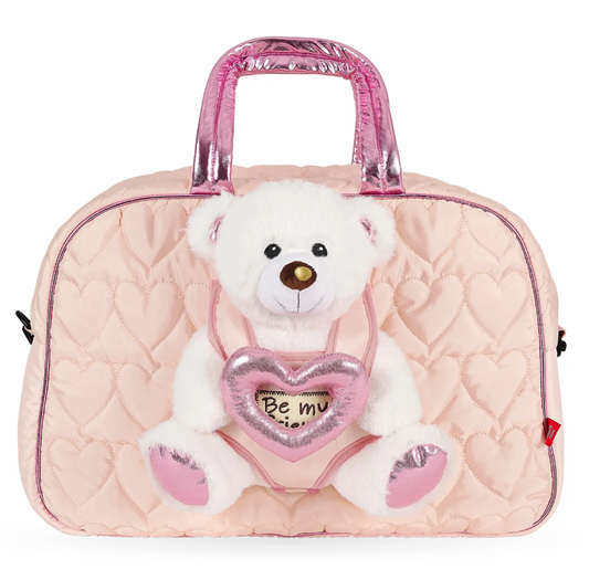 BORSA BOWLING ORSO CON CUORE 13088 27x41,5x21cm 40035