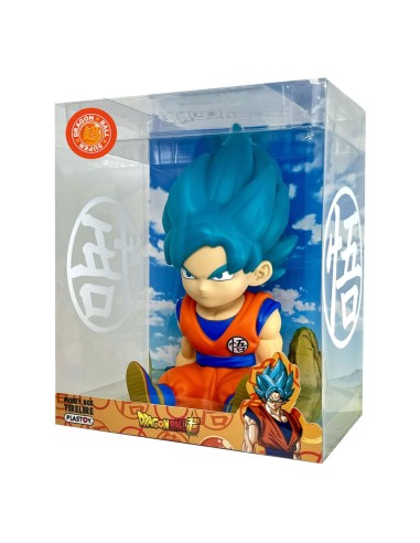 PLASTOY Salvadanaio Dragon Ball Son Goku Super Sayan Blue