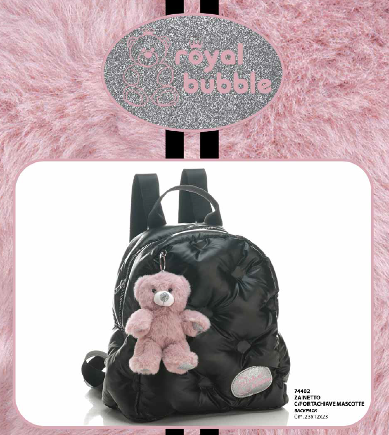 BORSA SHOPPER CON PORTACHIAVI ROYAL BUBBLE