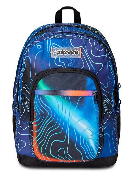 Zaino scuola Seven Freethink Mapset Boy