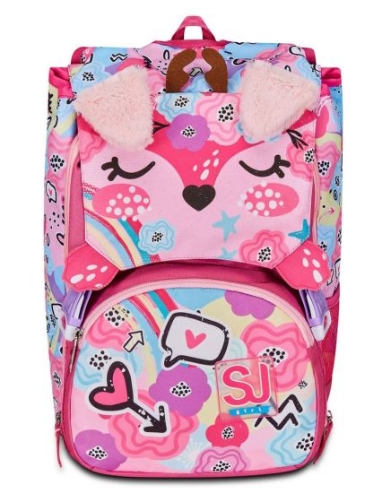 Zaino scuola SJ estensibile Big Pinkhugs