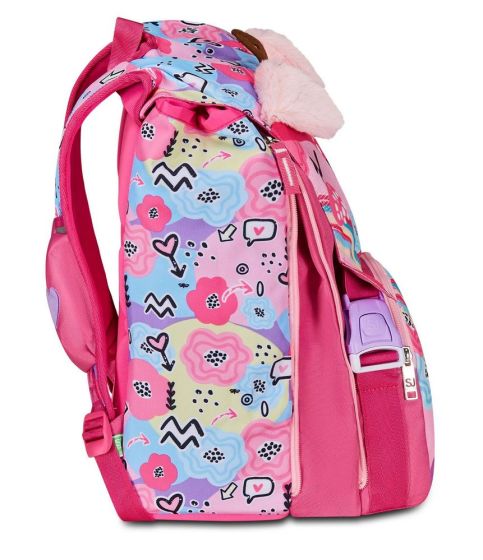 Zaino scuola SJ estensibile Big Pinkhugs