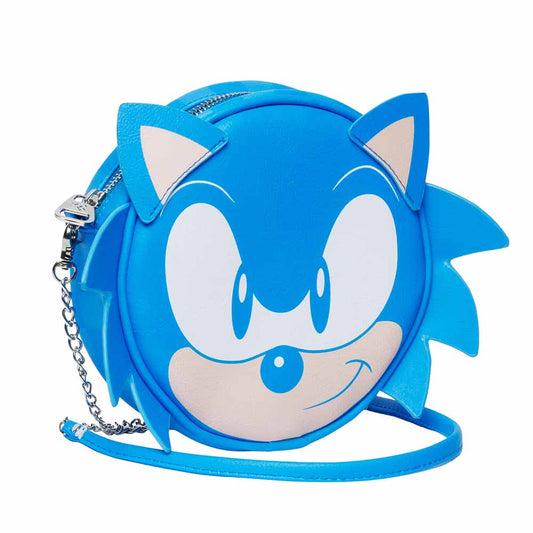 SONIC BLUE ROUND SHOULDER BAG SONIC SPEED