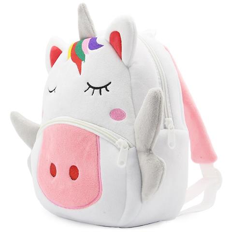 Zaino Peluche Per Bambini Unicorno