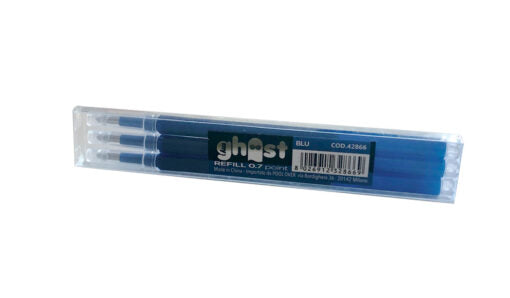 Penna Cancellabile Ghost Refill BLU (confezione 3 pezzi)