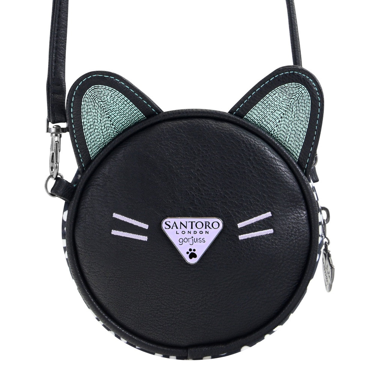 ROUND BAG GORJUSS - SMITTEN KITTEN