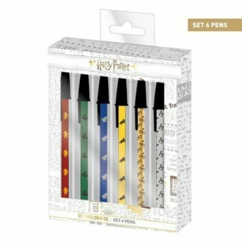 Harry Potter Pen Set x 6 different Pens