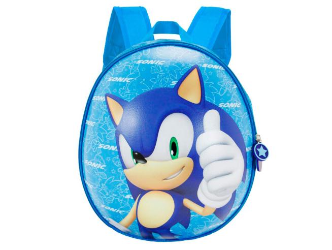 ZAINO EGGY FACE SONIC 28CM