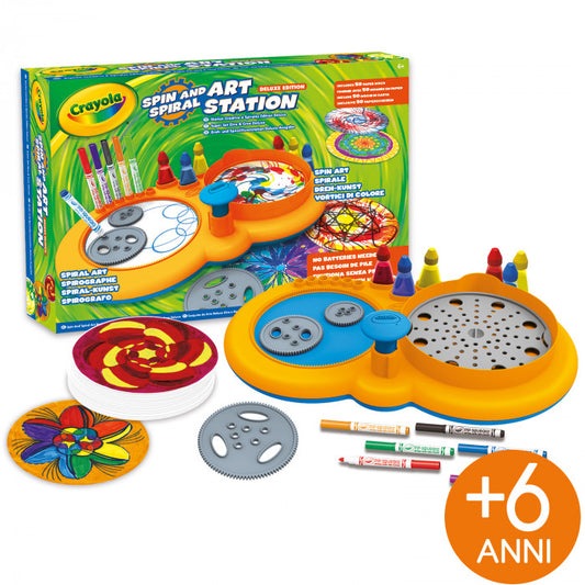 SUPER SET GIRA & CREA DELUXE CRAYOLA